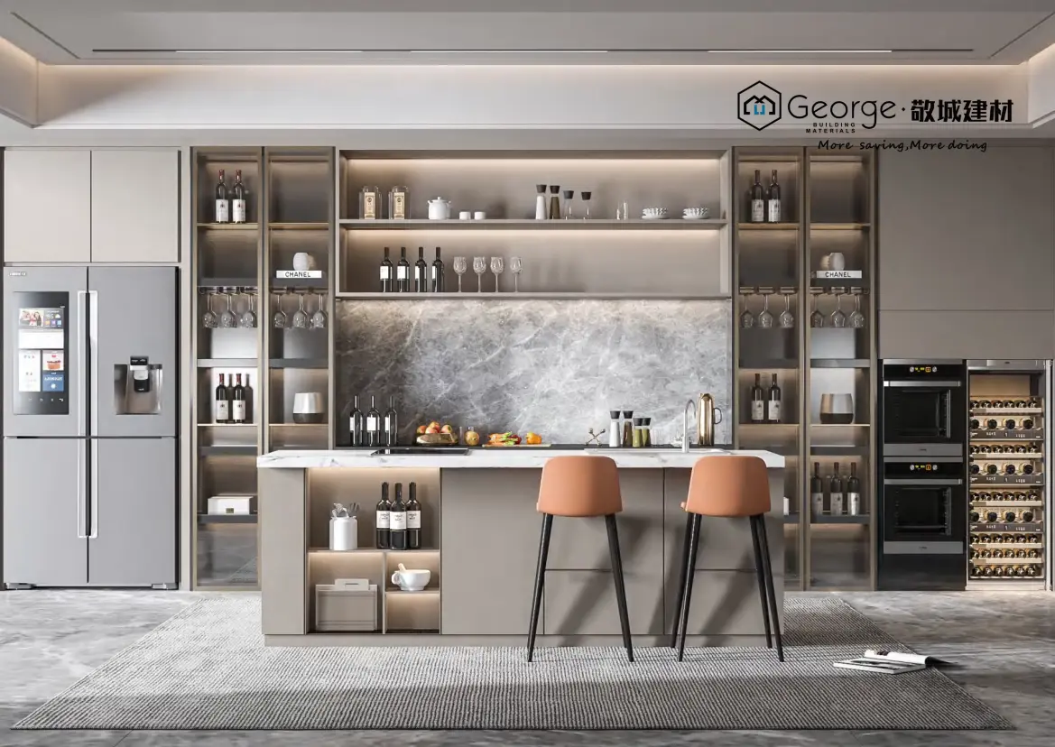 Modern High-Gloss Kitchen